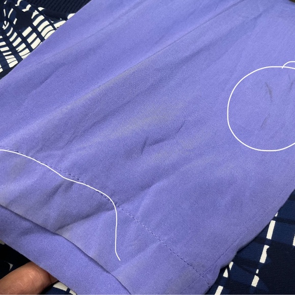 Waist-Defined Cross-Back Jumpsuit for Women Periwinkle Medium - Picture 12 of 12